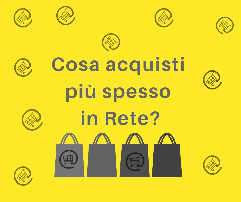 PINapp_pro's tweet photo. Ormai molte cose vengono scelte e acquistate online, non più nei negozi fisici per l'ampia scelta di prodotti messa a disposizione...e tu? 
#pinapp #social #online #shop https://t.co/BKslH9C9NO