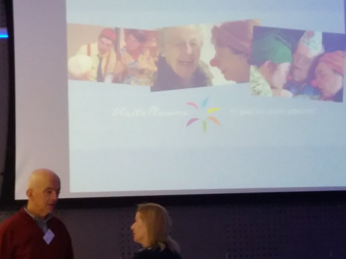 Onze workshop over "VisiteClowns en het zorgleefplan" staat klaar om te beginnen! #jaarevent2018 @DplanDementie
