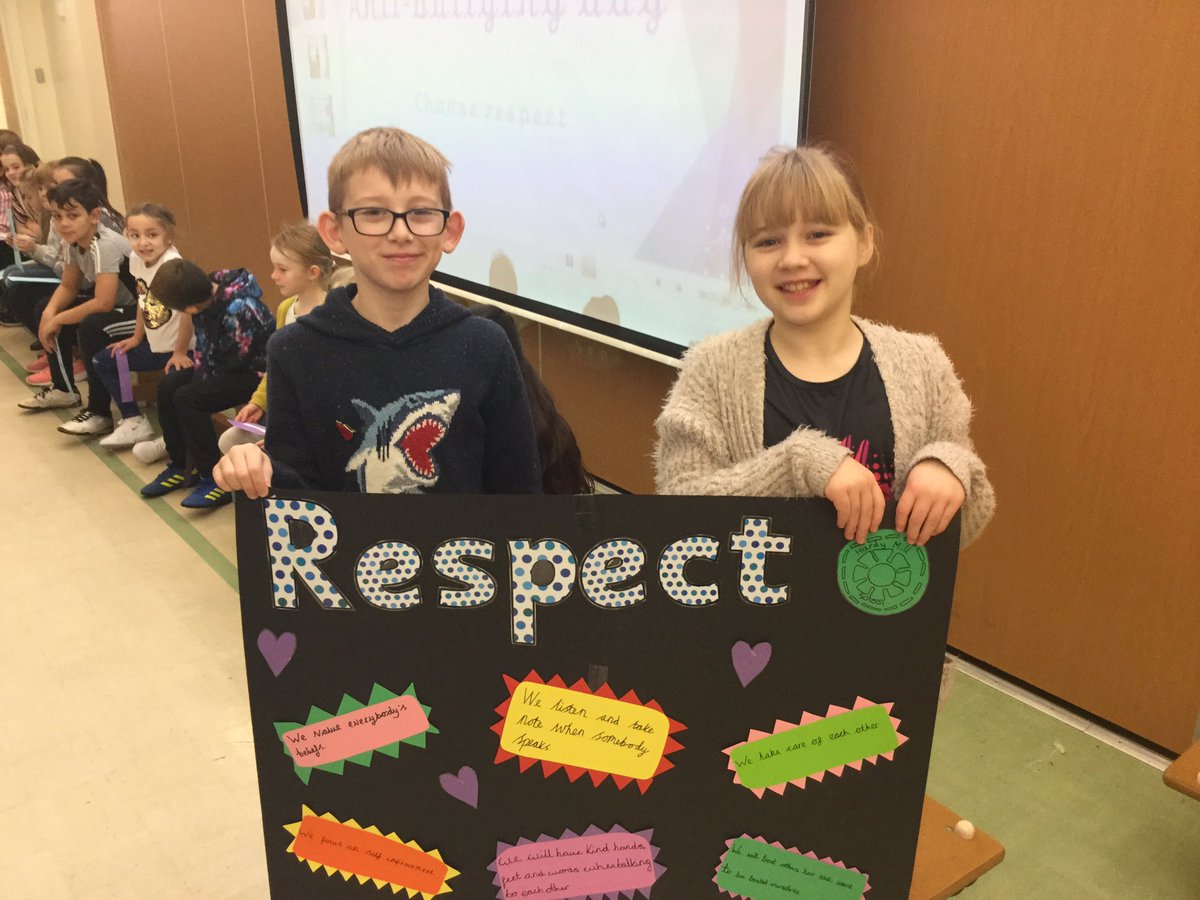 hardymillsch's tweet photo. Anti bullying day may have Ben last week but we’re still #choosingrespect at Hardy Mill https://t.co/WXKNhwuPY7