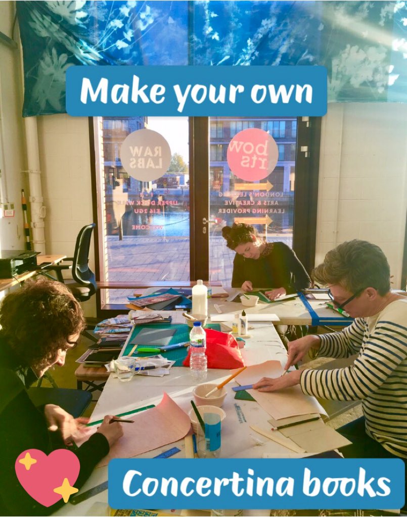 flyingkiwichick's tweet photo. New date announced after @Photomonth : December
Make 2 concertina books in a day workshop! Clothbound & hard back #art #photography #makebooks #bookmaking #sundayclass https://t.co/BjzrVo1elz