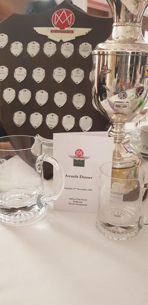 Laurencesquires's tweet photo. @trfastenings Great night at #AMOC racing awards dinner to be crowned #2018 #intermarque champion & Class B winner https://t.co/zFX2brrCbM