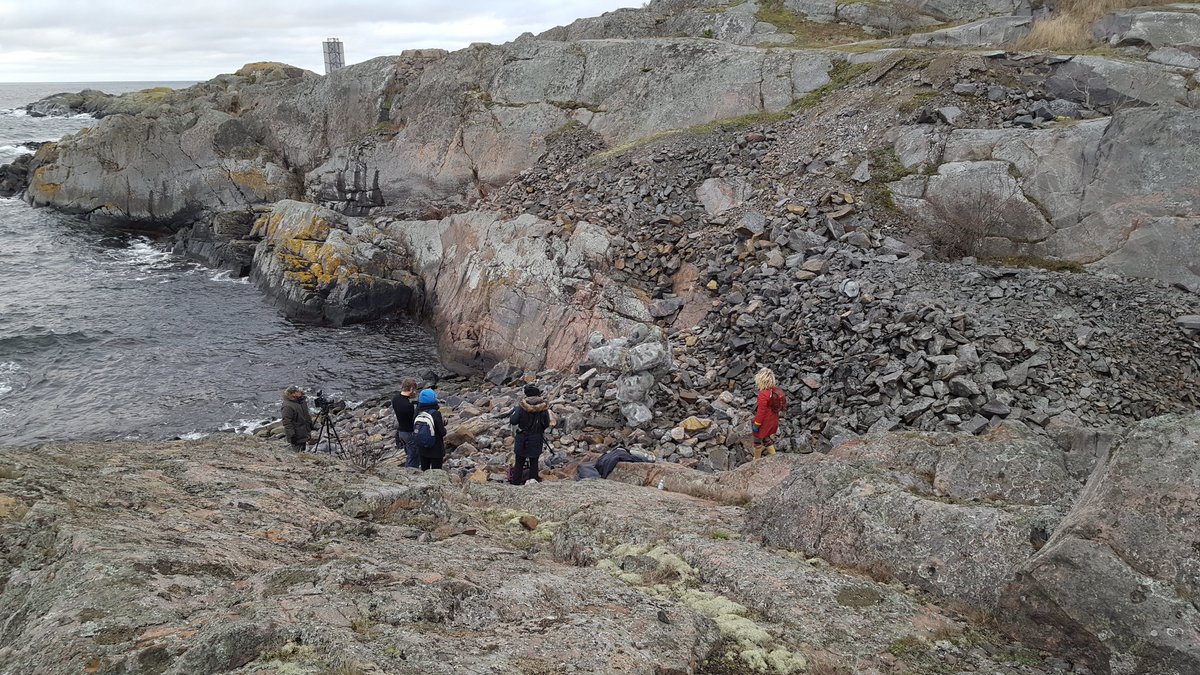 Emma_sama's tweet photo. Some pics from last weekend's intense movie production. On location at the small island Landsort. #CalloftheUnseen https://t.co/Gb0UnSRbBi
