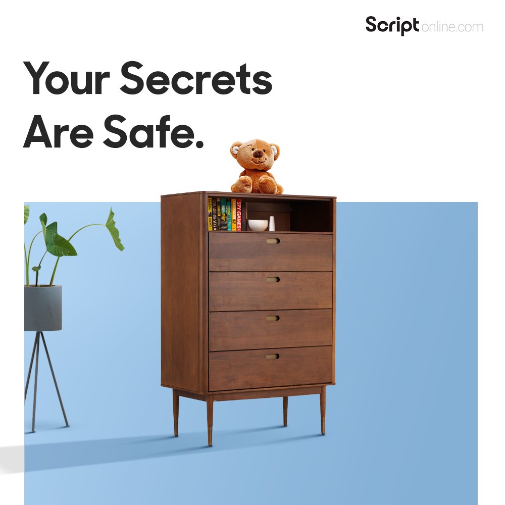 scriptonlineind's tweet image. The Estella Chest of Drawers isn’t just beautiful, but also sturdy enough to rough the weather. Crafted from the finest woods, poplar wood is decay proof and largely insect resistant. #ScriptYourSpace