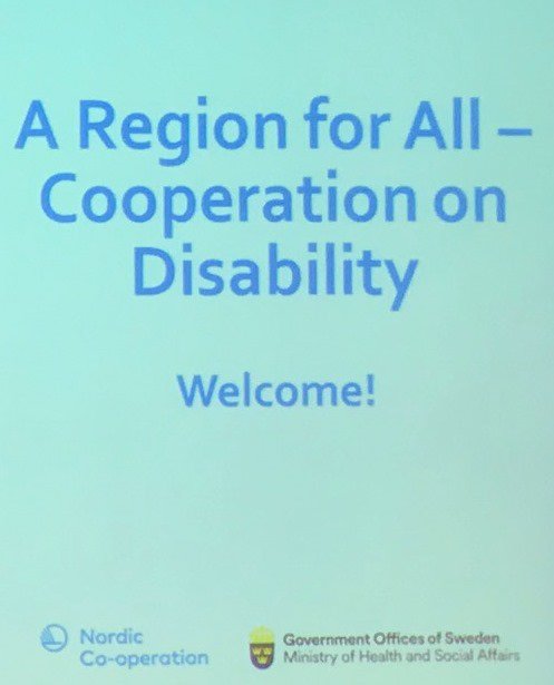 I hope for more cooperation between <a href="/nordenen/">Nordic Co-operation</a> and Europe on #disability. It’s all about a society in which no one is excluded says Josefine Gustavsson, Ministry of Health and Social Affairson today at a seminar at Permanent Representation of Sweden to the EU #nrpol <a href="/Nordicwelfare/">nordicwelfare</a>
