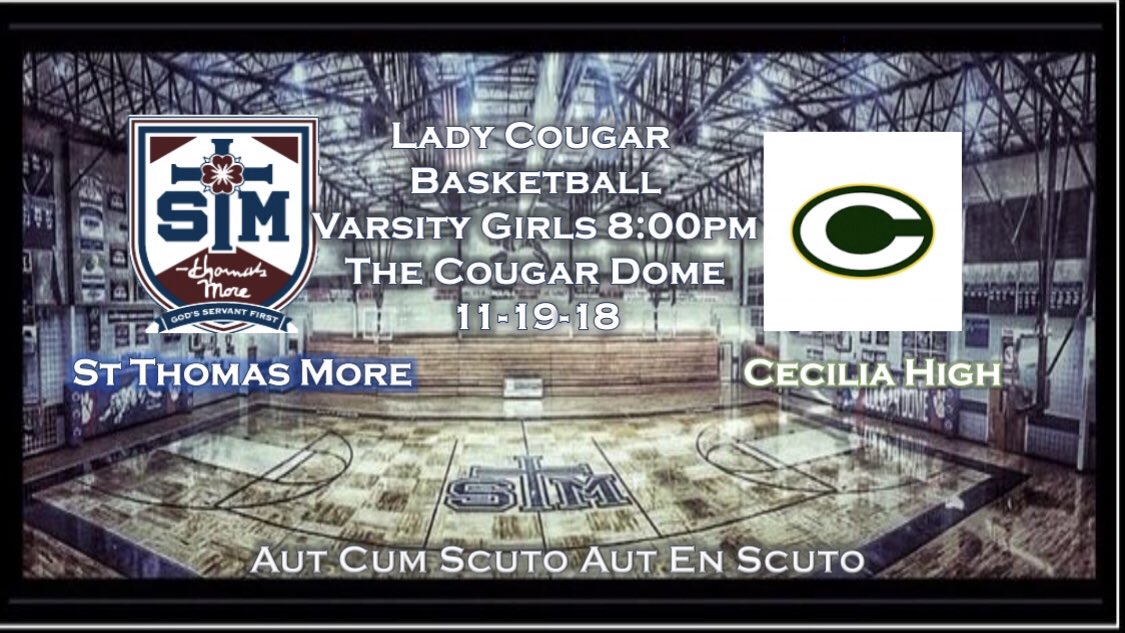 STMLCB's tweet photo. The hay is in the barn! A great 3 days of hoops on deck! Come to check out some of the best teams the state has to offer. The Lady Cougars will be action at 8 pm tonight vs the Cecilia Lady Bulldogs. 
@STMathleticsnow https://t.co/voH1CgIPMi
