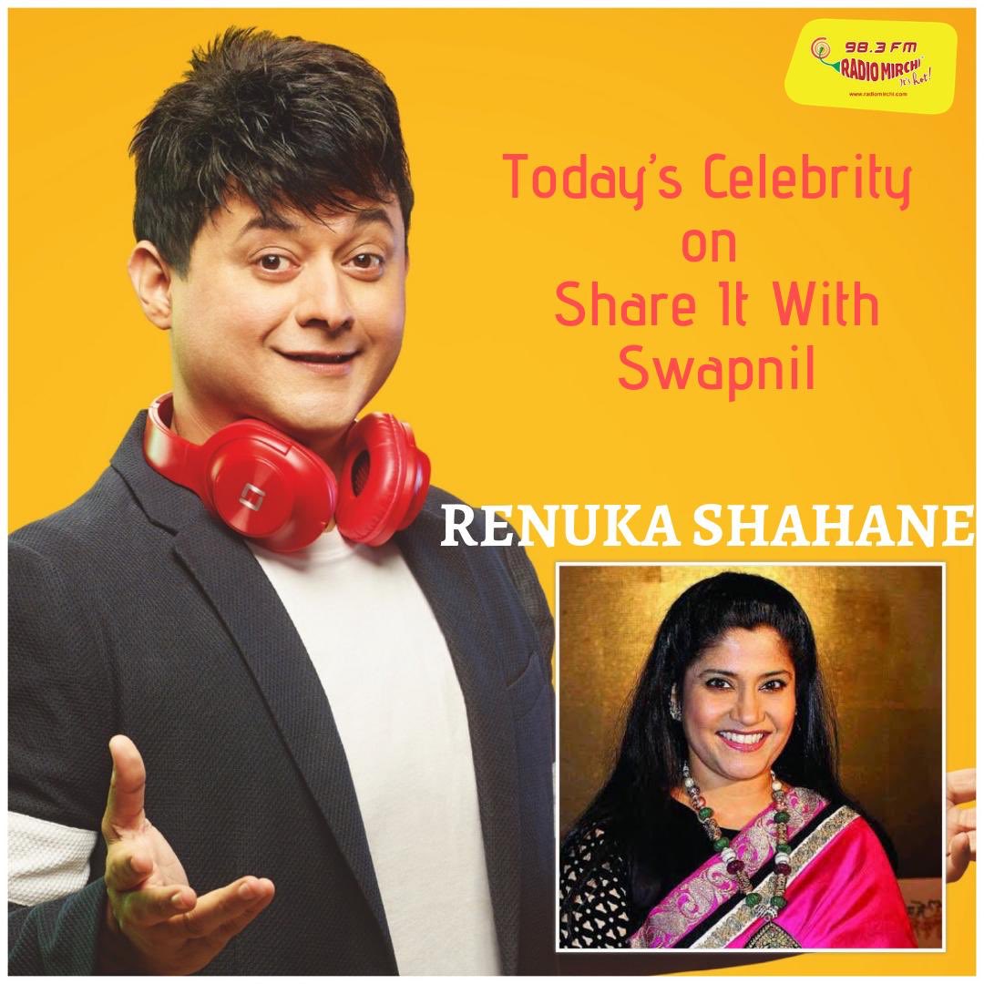 MirchiSaurabh's tweet image. The ever smiling @renukash shares a memory from childhood about stage fear! Do catch today’s #shareitwithswapnil 7pm onwards with @swwapnil_joshi 

REPEAT - tom 10am #sodstresskarconfess