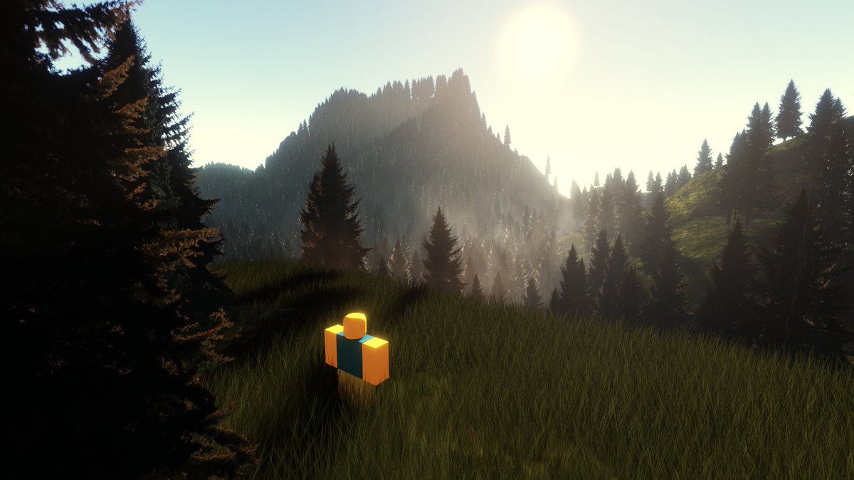 Lgtbloh On Twitter The Future Is Bright Zeuxcg Roblox Robloxdev - realistic mountains roblox