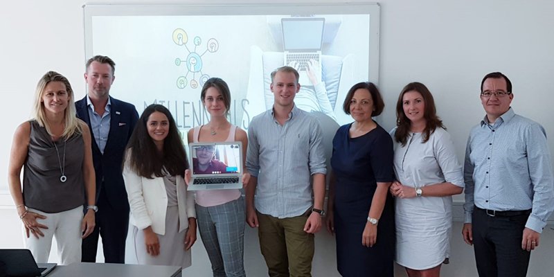 moduluniversity's tweet photo. For the third year in a row #Modulians have presented the Brand Award for the most innovative hotel operations for #millennials at the International Hotel Investment and Design Club Forum. https://t.co/Uyw1g12B93 https://t.co/OpFIS7F01O