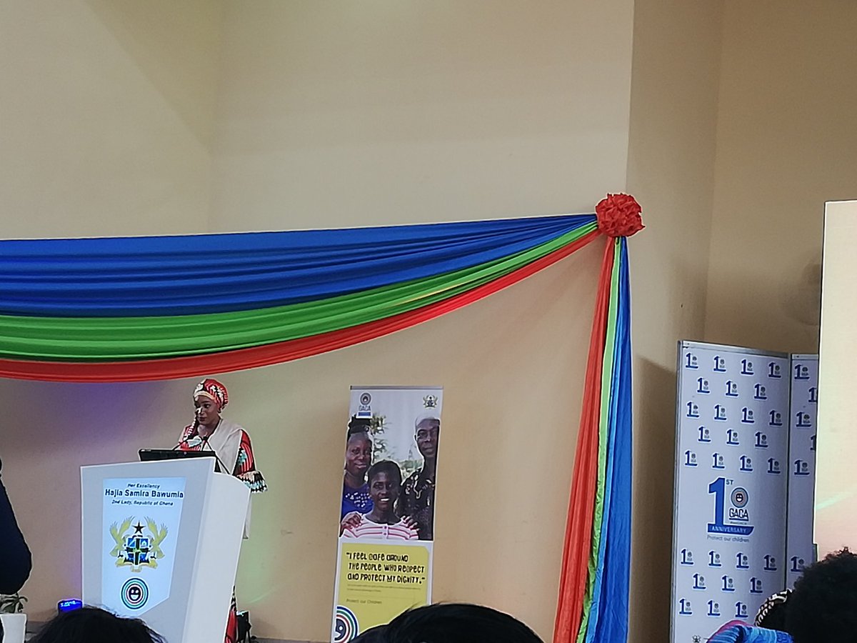 ActionAidGhana's tweet photo. Keynote address and launch of the #SafeSchool programme by the Second Lady of Ghana, @SBawumia at the @gacaghana first anniversary celebration in Accra https://t.co/nHKuILgago