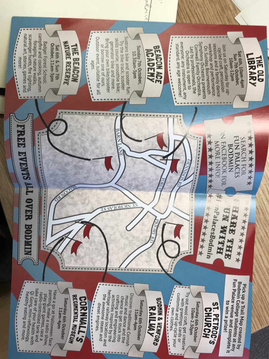 chloe_hughes2's tweet photo. @kinge_rebecca @FunPalaces @mutrendlab @TheArtHouseCafe @boardinthecity @OctoberBooks @BedpopFunPalace @dshubble @BristolPound Here was our effort this year made by the lovely @knit_the_usual for the #BodminFunPalaces This really helped @BodminKeep @BodminGeneral @SustransSW @intobodmin and the many others involved to spread the word and we loved working together. If you want more info give us a call 😀 https://t.co/PneXoaUeXW