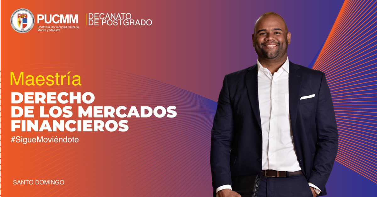 PostgradoPUCMM's tweet photo. #SigueMoviéndote 📚 La Maestría en Derecho de los Mercados Financieros forma juristas para la regulación de los Mercados Financieros https://t.co/4keqnu1lHO 
FECHA LÍMITE: 23 DE NOVIEMBRE 🗓
¡APLICA! 
#EligePUCMM #AdmisionesEnero2019 #MercadosFinancieros #PostgradoPUCMM https://t.co/1YkPEZ4JbL