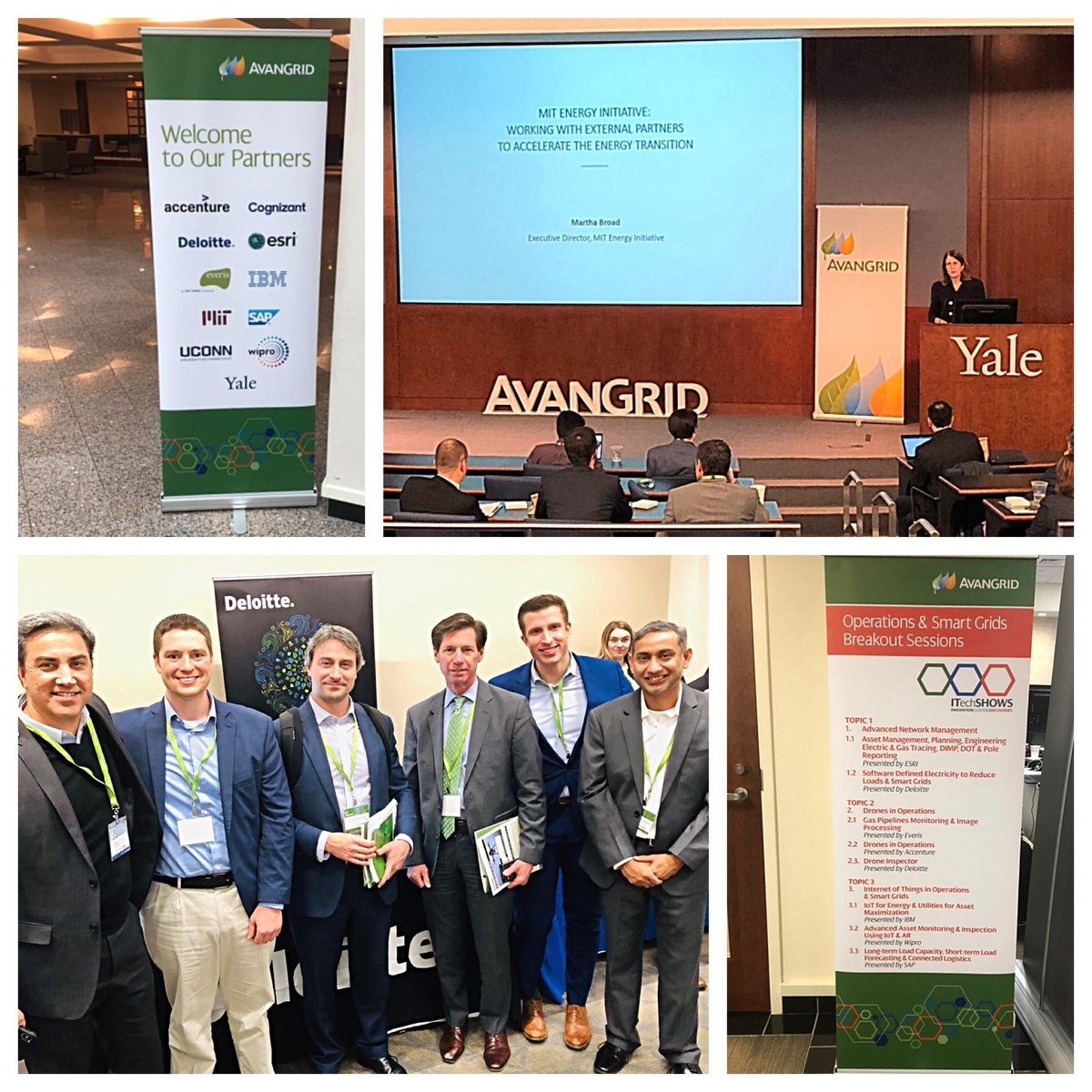 haemeekang's tweet photo. Appreciate @AVANGRID hosting our Deloitte team last week at its #Techshows on #Yale campus. Even with the sudden winter weather, had a great time presenting on #UAS strategy and applications for #power and #utilities https://t.co/O1QWehite8