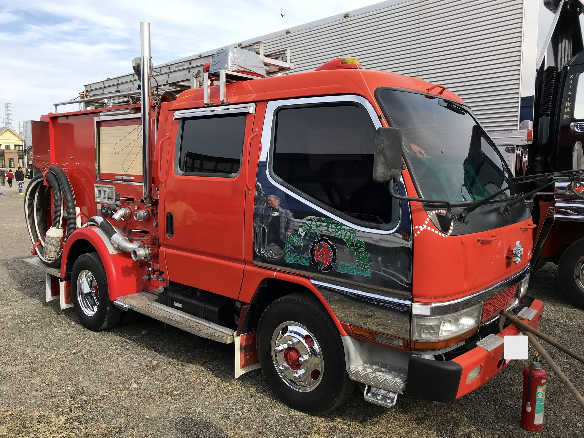 大阪サイレン モーターサイレン 消防車 デコトラ レトロ トラック野郎