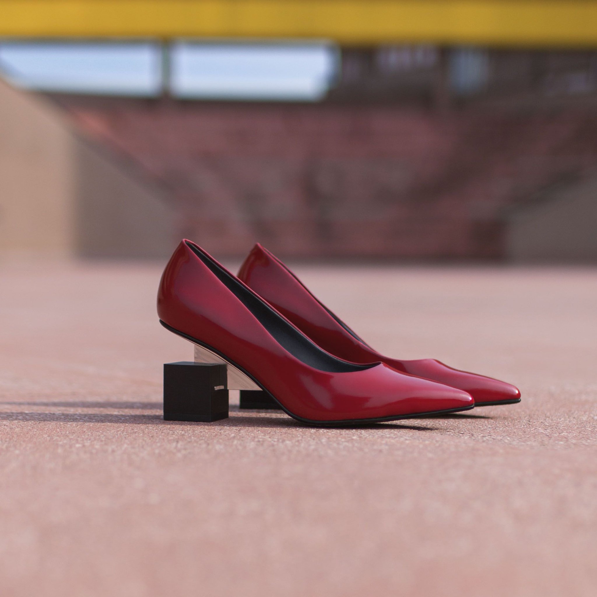 united nude cube pump