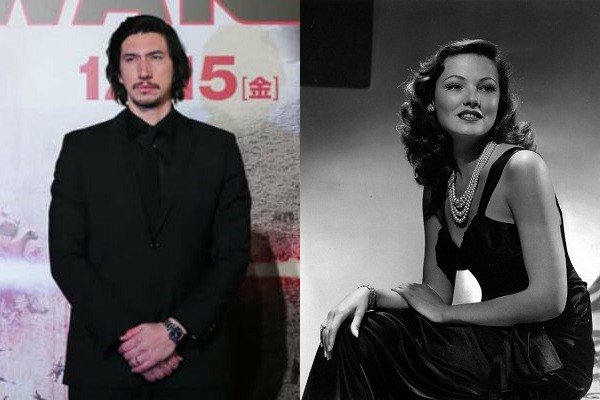 November 19: Happy Birthday Adam Driver and Gene Tierney  