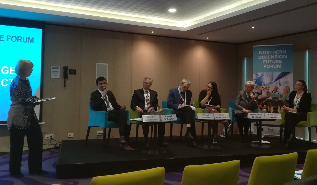 Northern Dimension Institute (@nd_institute) on Twitter photo Thank you all our brilliant speakers & commentators in the first Knowledge Arena for your contribution at #NDFutureForum on #Environment <a href="/MarieAnnConinsx/">Marie-Anne Coninsx</a> <a href="/hilletw/">Mikael Hildén</a> <a href="/seita_r/">Seita Vesa</a> <a href="/russel_shearer/">Russel Shearer</a> Mr. Shardul Agrawala #OECD and Ms. Susanne Lindahl #DGenvironment #NDFutureForum Thank you all our brilliant speakers & commentators in the first Knowledge Arena for your contribution at #NDFutureForum on #Environment <a href="/MarieAnnConinsx/">Marie-Anne Coninsx</a> <a href="/hilletw/">Mikael Hildén</a> <a href="/seita_r/">Seita Vesa</a> <a href="/russel_shearer/">Russel Shearer</a> Mr. Shardul Agrawala #OECD and Ms. Susanne Lindahl #DGenvironment #NDFutureForum
