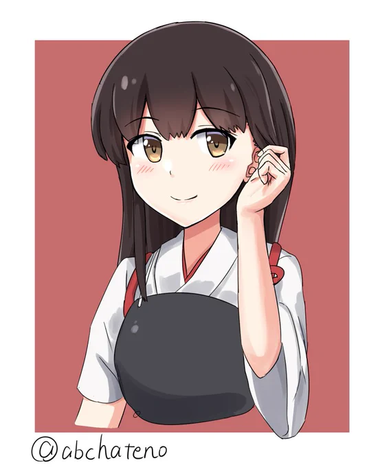 #艦これ版深夜の真剣お絵描き60分一本勝負#艦これ版真剣お絵描き60分一本勝負_20181119赤城さん 