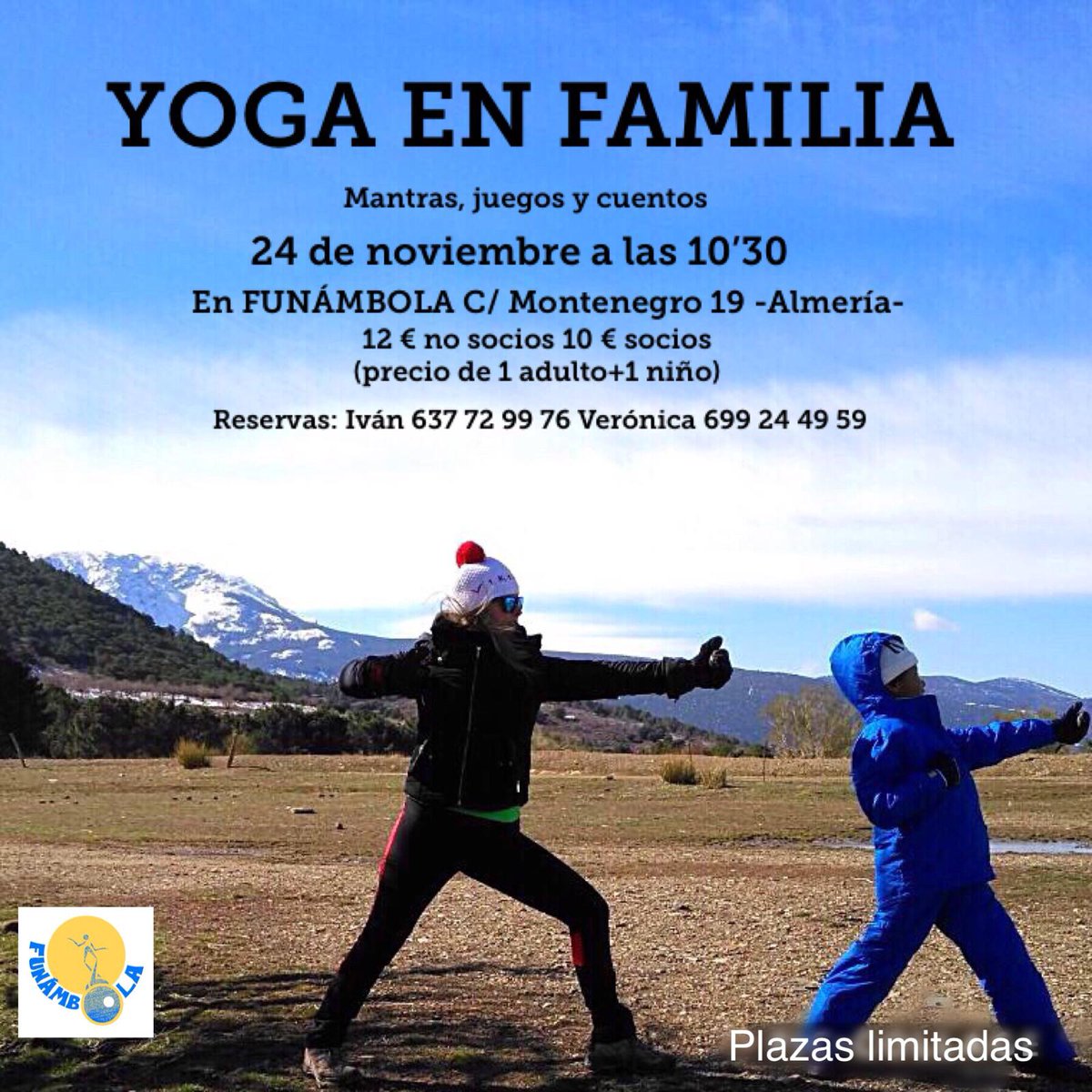 ampamedit's tweet photo. Si os apetece pasar un día de yoga en familia, en Funámbola tenéis la solución, os pasamos la información por si os queréis apuntar... https://t.co/fRwqz0mcEU