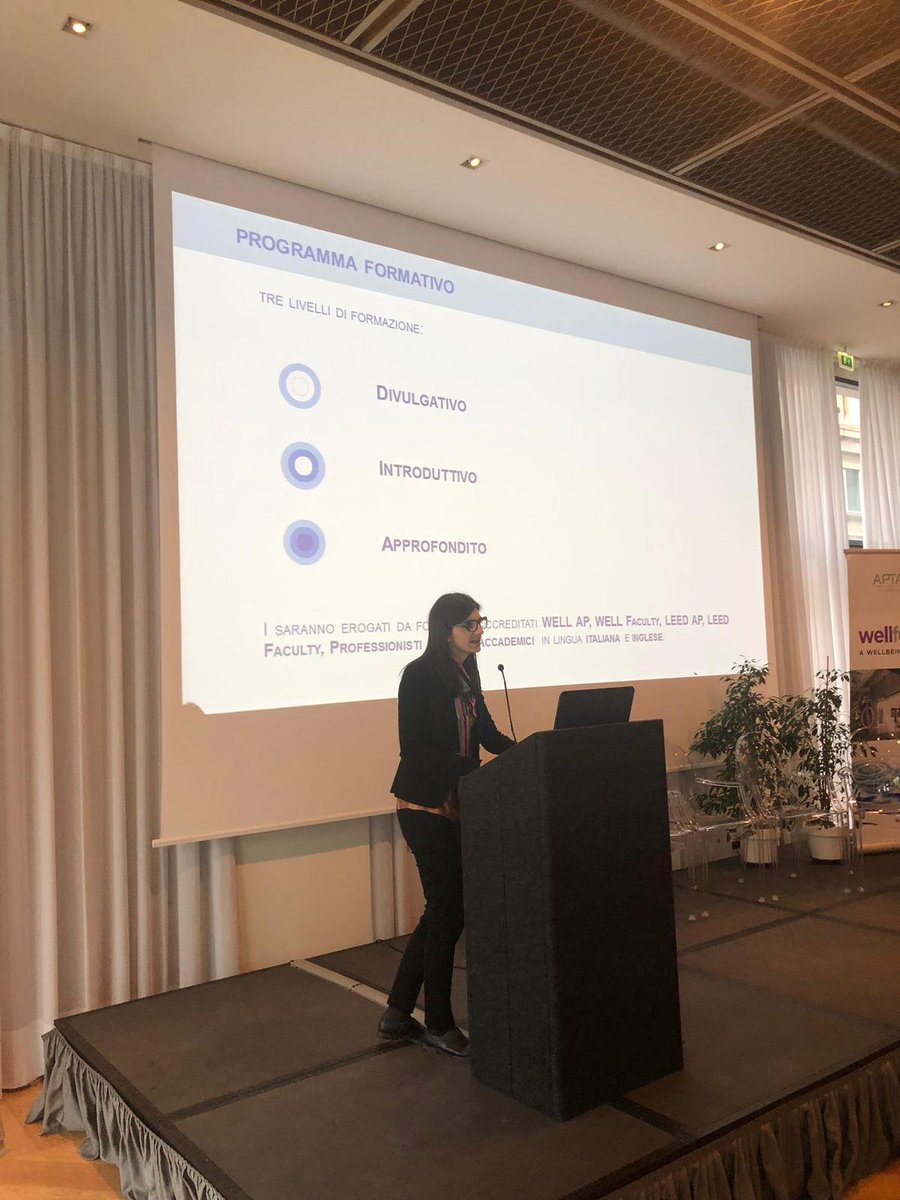 #Wellference2018 - APTA VITAE ACADEMY aims to promote the culture of wellbeing by organizing throughout the EMEA area training and awareness-raising courses on "well-being" issues.