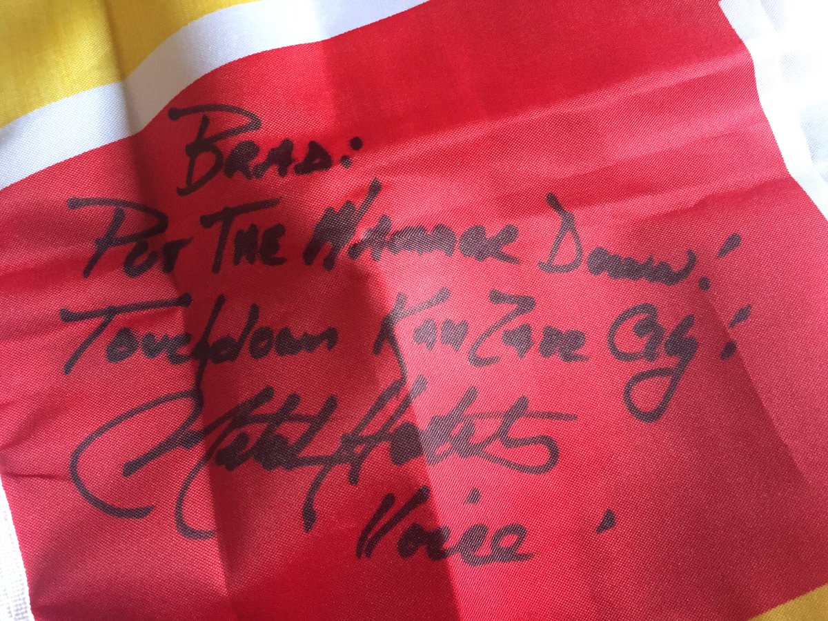 BritChiefUK's tweet photo. “Put The Hammer Down!”
“Touchdown KanZass City!”
LOVE IT! Thanks @ndblair & @mitchholthus ... you’re both legends! Awesome gift, THANK YOU! 😃👍🏻 https://t.co/iPgl6pBQ0P