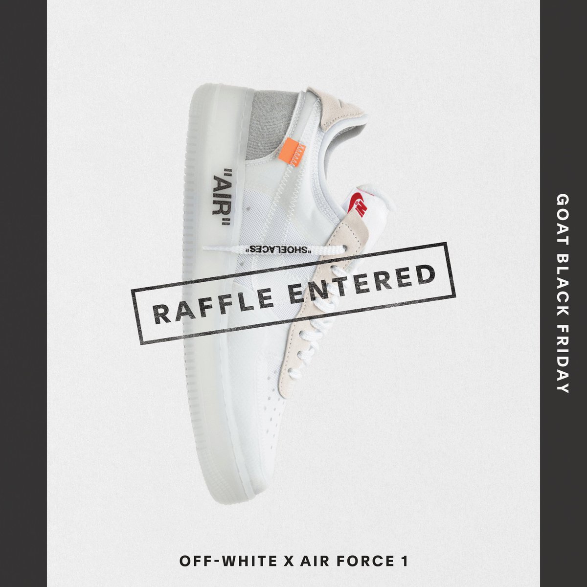 Shadows_____'s tweet image. Enter the #GOATBlackFriday Raffle for your chance to win the most coveted sneakers and other prizes. @goatapp goat.app.link/9sMFLujqYR