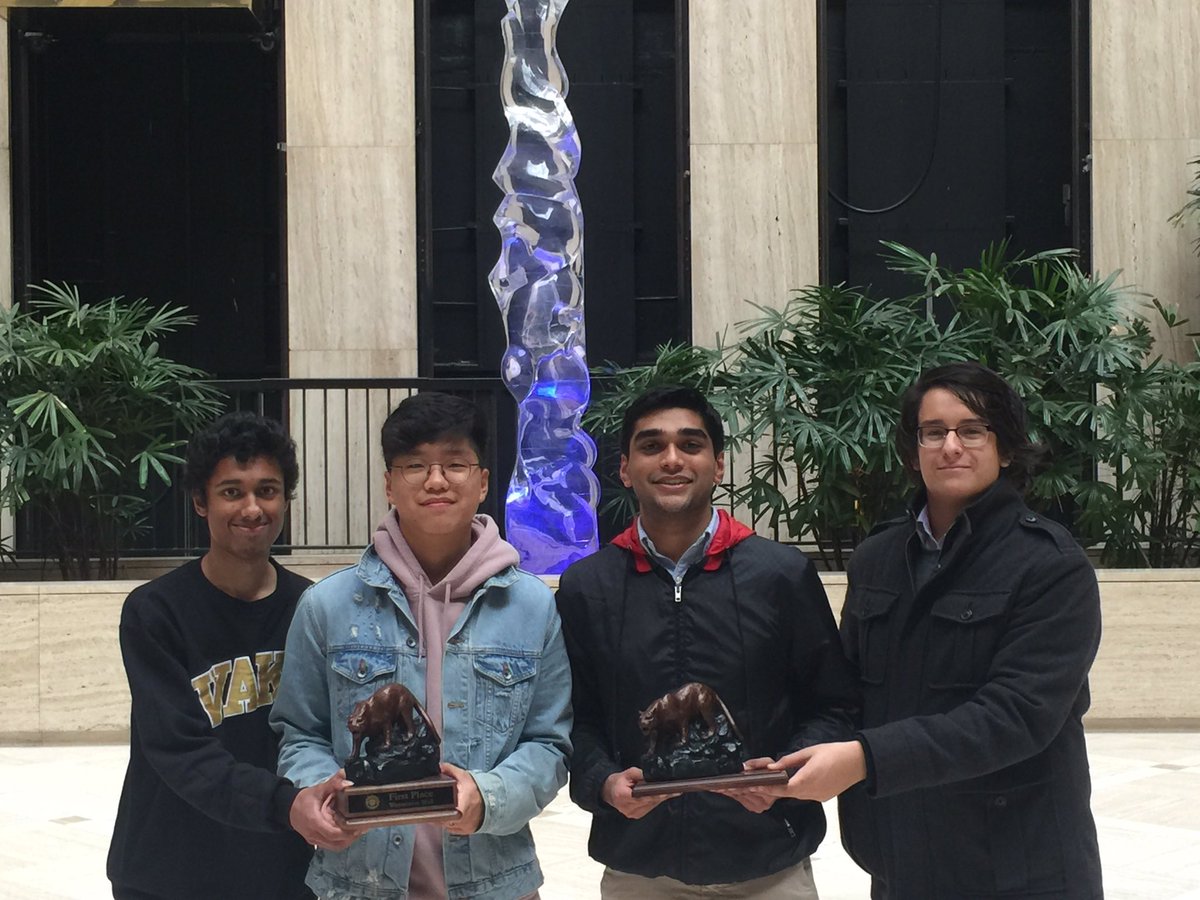 HoochDebate's tweet photo. AP and JN both picked up their semis rounds and are locked in finals. Congrats JN on championship and gratz to AP on being finalists at the Westminster debate tournament! #GoHooch https://t.co/2ABEhb2vbQ