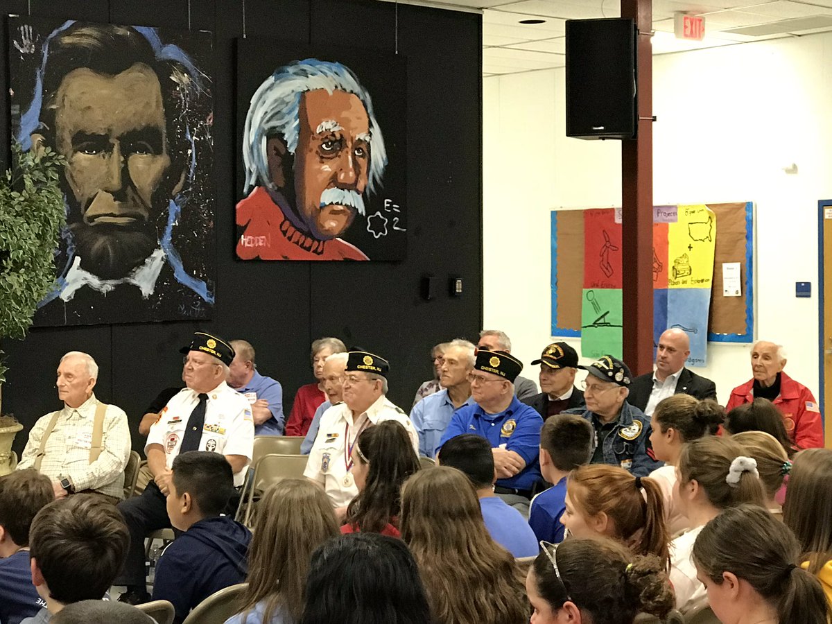 ChesterSup's tweet image. Honoring our local Veterans in a Veterans Day celebration!  Chester Police Chief Tom Williver Coast Guard Veteran keynote. #WeareChesterNJ