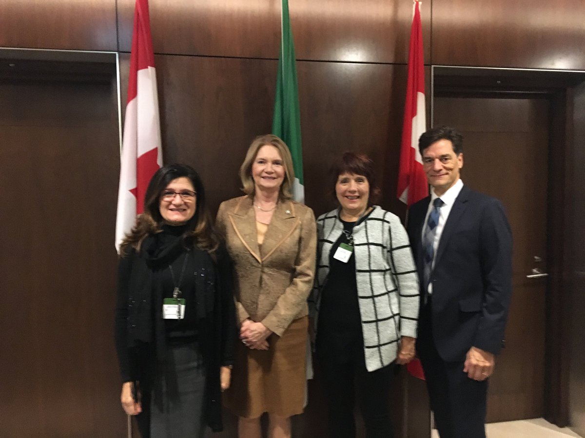 couillardf's tweet photo. Another interest meeting on parliament hill. ⁦@CAMRT_ACTRM⁩ board members Liz Lorusso, Gailyne MacPherson and I met with Parliementary Secretary for Science and Sports ⁦@KateYoungMP⁩. Thanks for your time and interest! #CAMRTHillDay https://t.co/1h0i4MeIZ9