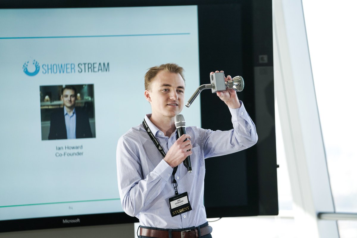 Our co-founder Ian had another outstanding presentation at the 2018 Blackstone Launchpad Training Camp event! Thank you @BlackstoneEI and <a href="/techstars/">Techstars</a> for hosting this amazing event!