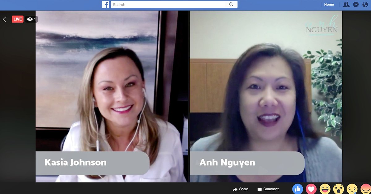 I joined <a href="/AnhTNguyen/">Anh Nguyen</a> for some #RealTalk about being an entrepreneur: ow.ly/SfNZ30mFW10 
Follow facebook.com/amplifiedmktg to hear more stories from 
#WomenWhoMeanBusiness ✔️
#MotivationMonday