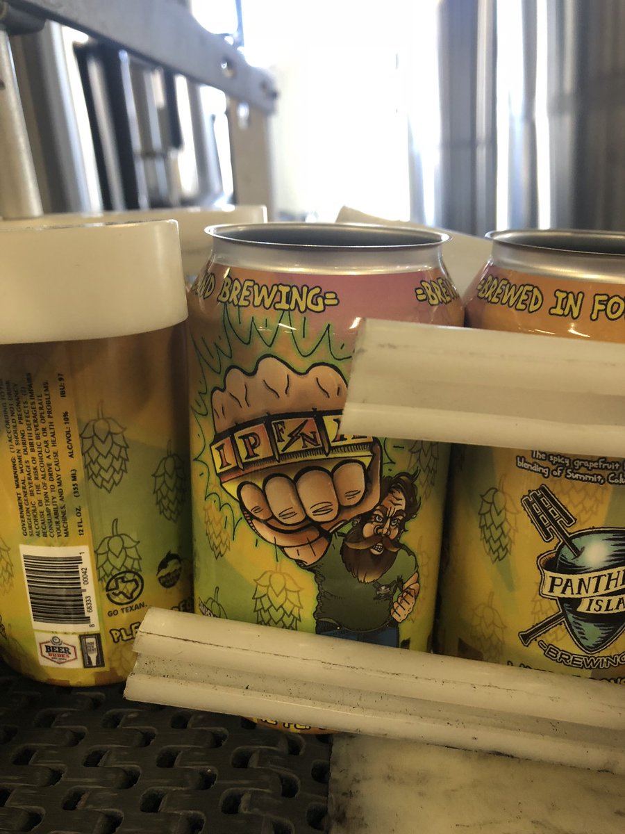 beerdudesmobile's tweet photo. Canning IPF/NA today @PantherBrewing an Imperial India Pale Ale 🍺 https://t.co/1trpE3cXR3