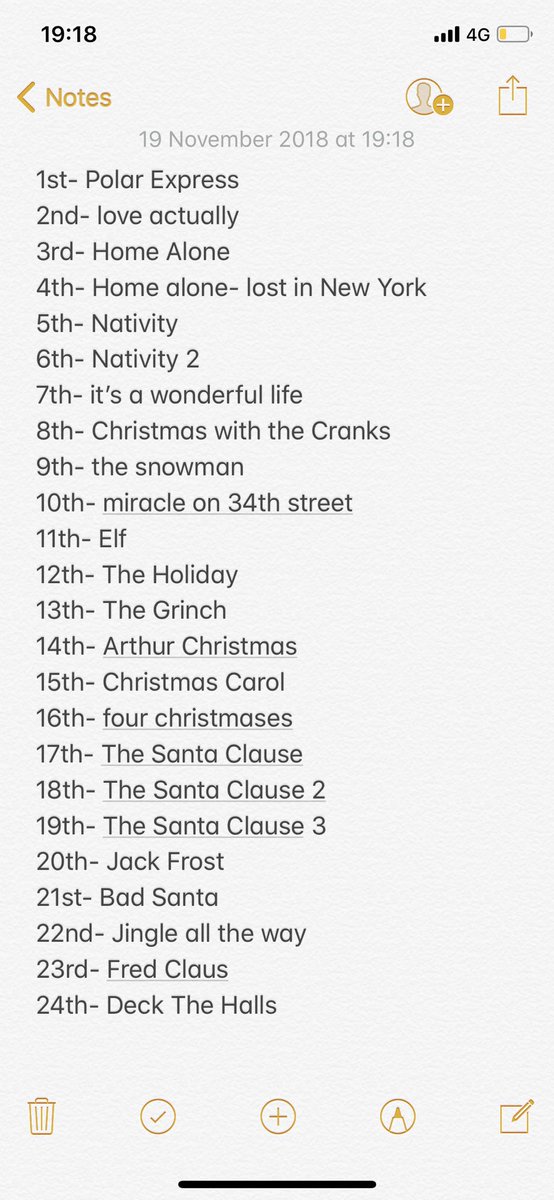 MollieCraig_'s tweet photo. Christmas film Advent- one for every day of December until Christmas 🎅🏽🤶🏼❄️🎄 https://t.co/lUYpGI5jhw