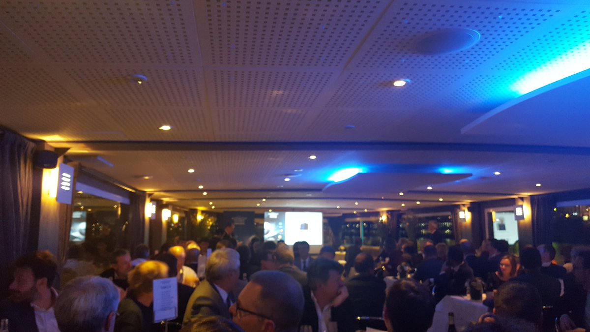 IPC_PRINTER's tweet photo. Starting the #automotivetechdays dinner on the cruise ship https://t.co/LpVym1iKvV
