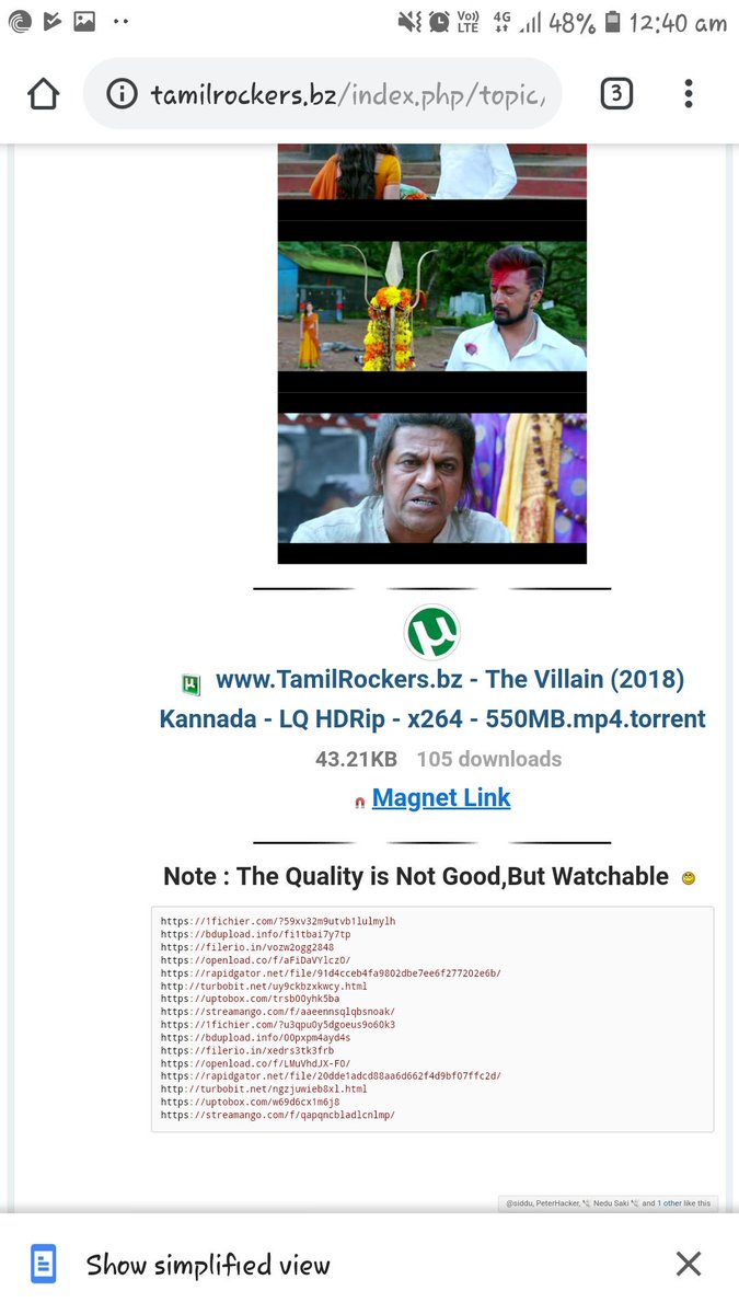 Madhuchandra69's tweet photo. #stopprivacy @directorprems @KicchaSudeep sir movie got privacy plz take action #tamilrockers #TheVillain https://t.co/EeYDuwKHvO