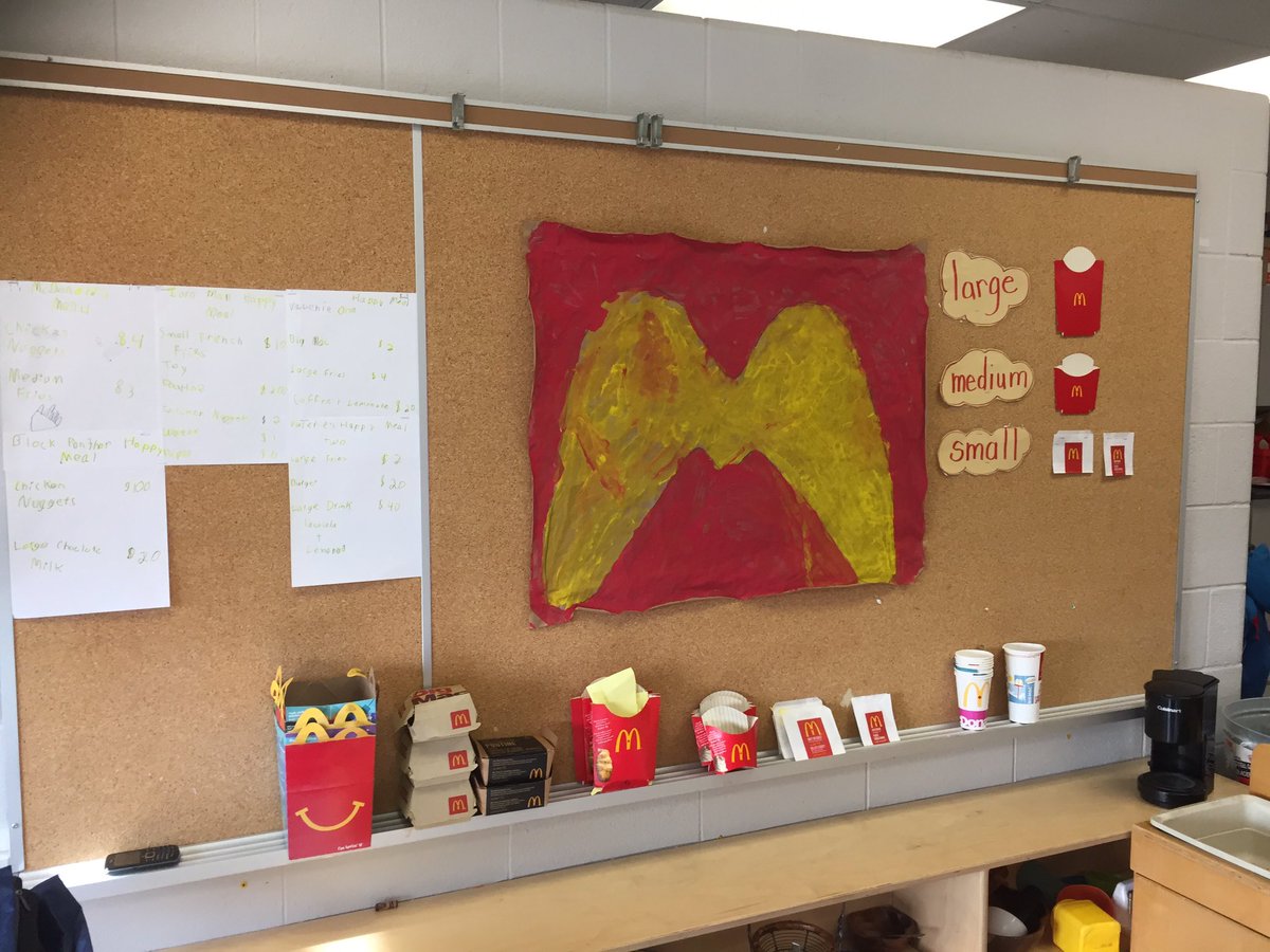 Laura_Mathers4's tweet photo. The new dramatic centre is on its way! #itstheprocess #inquiry #McDonalds ✅ #collaboration #cooperation https://t.co/QSlnQBqew2