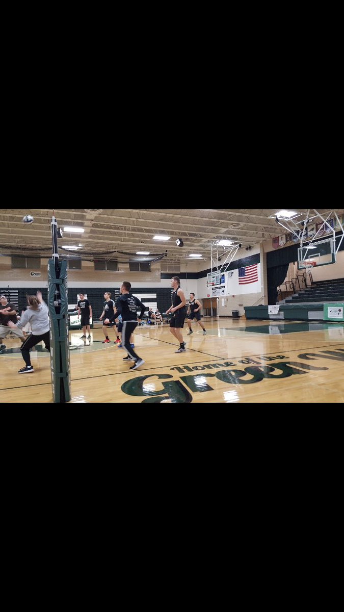 GHSsupplychain's tweet photo. Student Vs. Staff volleyball game was a success. Over $600 dollars raised for special Olympics #SCMRocks https://t.co/fvSB0sETgd