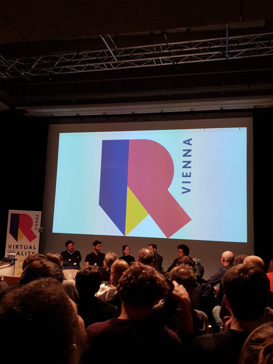 StGeisler's tweet photo. #vrvienna today about #VR filmmaking. Lots of interesting things to think about. https://t.co/87oApZjCIw