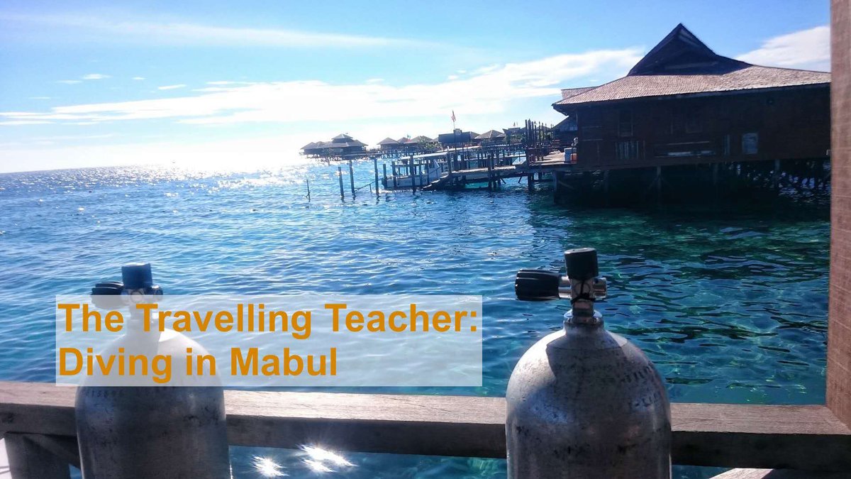 #TheTravellingTeacher is making her way through the idyllic diving island of Mabul in Malaysia. Find out what she got up to there in this week's post on the IQBar Blog: ow.ly/l9sy30mFWtc