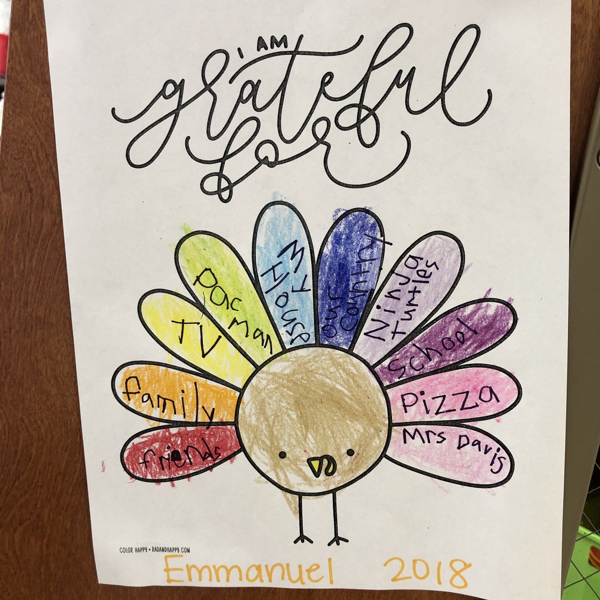 These kiddos bring me so much joy!! I love my job &amp; the opportunity to teach skills as well as thankfulness &amp; kindness each day! 🤗🦃 #bekind #bethankful #collsedu