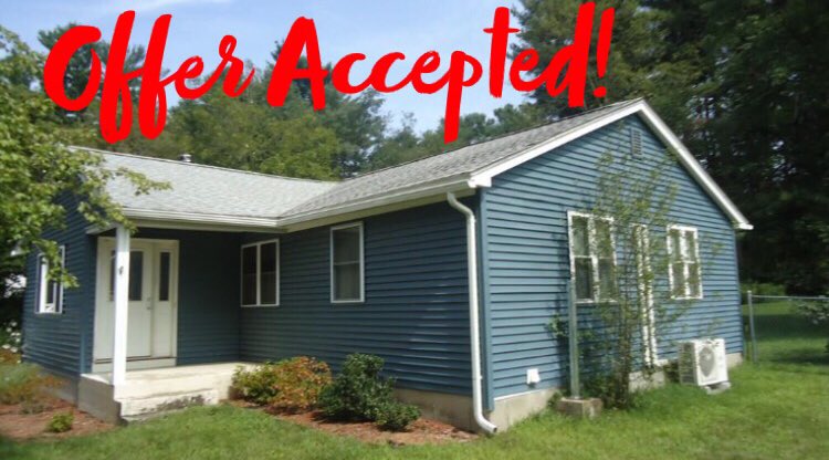 SGagneRealtor's tweet photo. I am beyond excited for my clients accepted offer!!! There were a few bumps in the road along the way but we were able to finally find the PERFECT home to start their new family in! Now off to inspections!! #offeraccepted #belchertownma #buyersagent #realestate #KevinMooreGroup https://t.co/rmFBRCKWBU