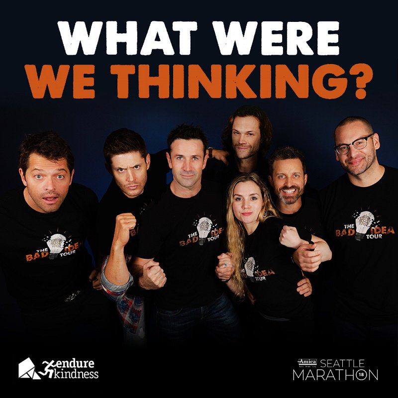 Join us as we support <a href="/RandomActsOrg/">Random Acts</a> and the #Supernatural cast to fight child hunger. For every RT or like this tweet receives, we’ll donate a dollar – up to $26,200! spr.ly/6019EDJ9x <a href="/SeattleMarathon/">UW Medicine Seattle Marathon</a> #RunAmicaSeattle
