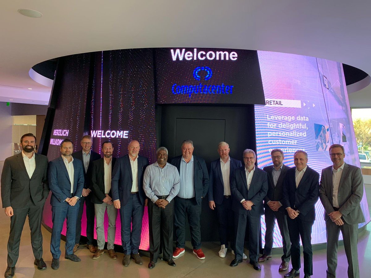 joerghesske's tweet image. Very happy to welcome our strategic partner #Computacenter in  Sunnyvale #NetAppDVC -NetApp Data Visionary Center