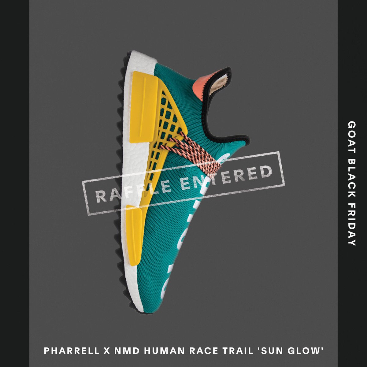 IMxxxBiTcHeN's tweet photo. Enter the #GOATBlackFriday Raffle for your chance to win the most coveted sneakers and other prizes. @goatapp https://t.co/fvJTVoFkkY https://t.co/g88lY6xcbD