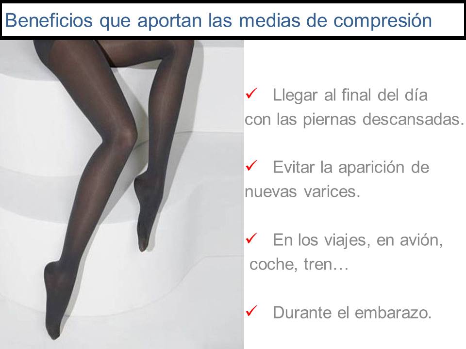 Si ya has utilizado las medias de compresión, con la llegada del frío, es la época ideal para volver a ponértelas, tus piernas te lo agradecerán.