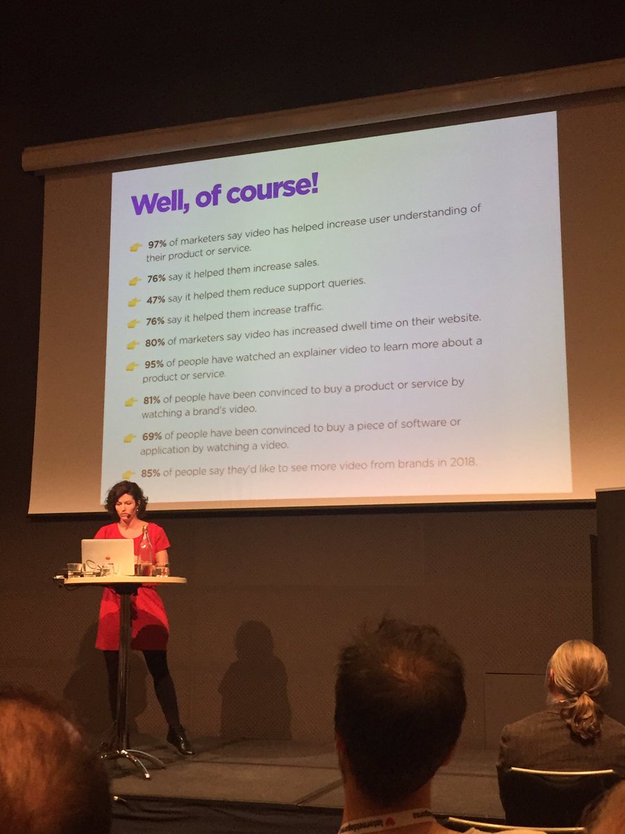 PunktPR's tweet image. Jonna från Kit har lite siffror för att stödja sin tes om att rörligt liksom funkar. Men understryker att det är historien som är grejen. Inte bara rörligt i sig självt, så att säga. 

#ind18 #socialamedier