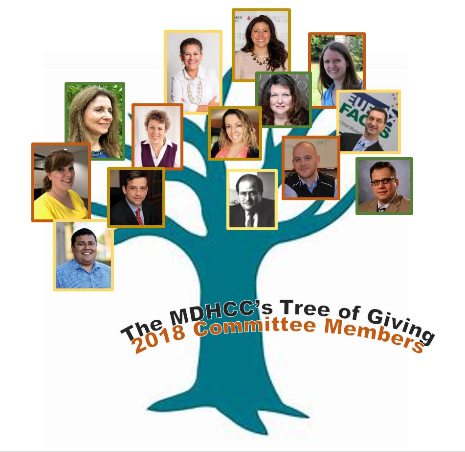 MDHispanicCC's tweet photo. It’s the Season of Giving – and we’re thankful to our committee members who give their time all year round to helping our chamber thrive! #JoinACommittee #Gracias https://t.co/YW3yxm42C4