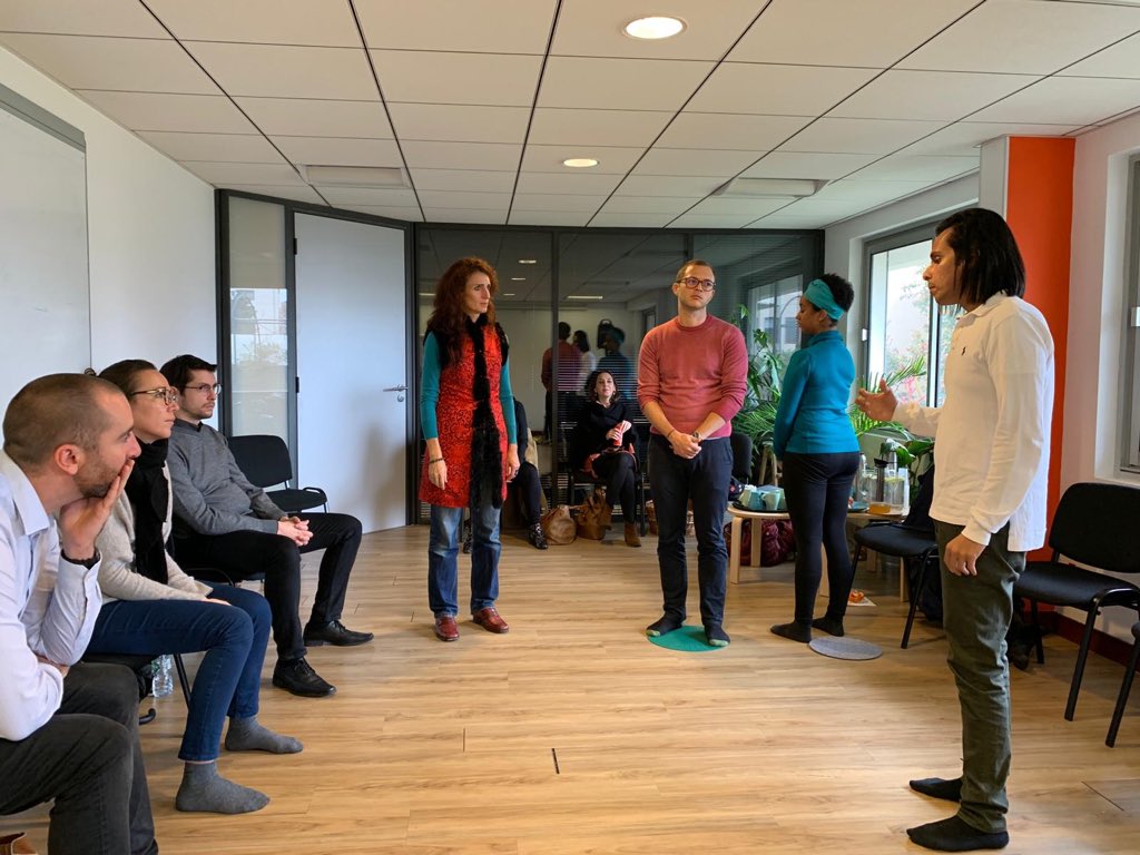 harshacoach's tweet image. What a wonderful weekend leading Systemic Constellations with @bertrand_iich and @nadegewelsch at Institut International de Coaching Humaniste. Thank you to all participants for their openness, trust and commitment to human development. #SystemicCoaching #SystemicConstellations