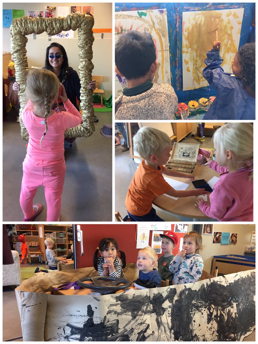 Heerlijk om gasten van rond te leiden in het boeiende onderwijs van <a href="/campuscolumbus/">Campus Columbus</a> #oudenest #unitA