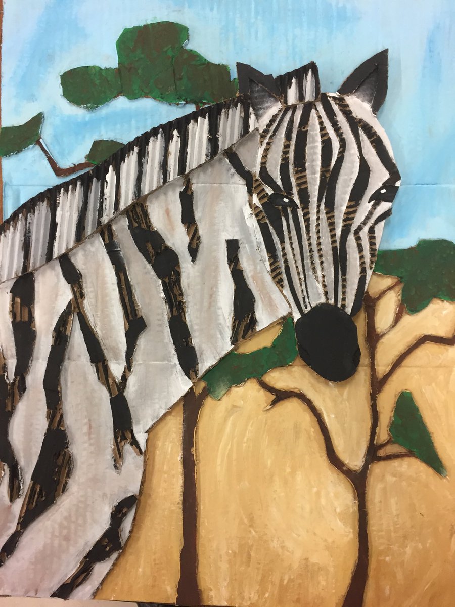 lkowalsk2's tweet photo. Cardboard Relief Sculpture Holmes Middle School. #livoniapride https://t.co/NbiMV4OTlw