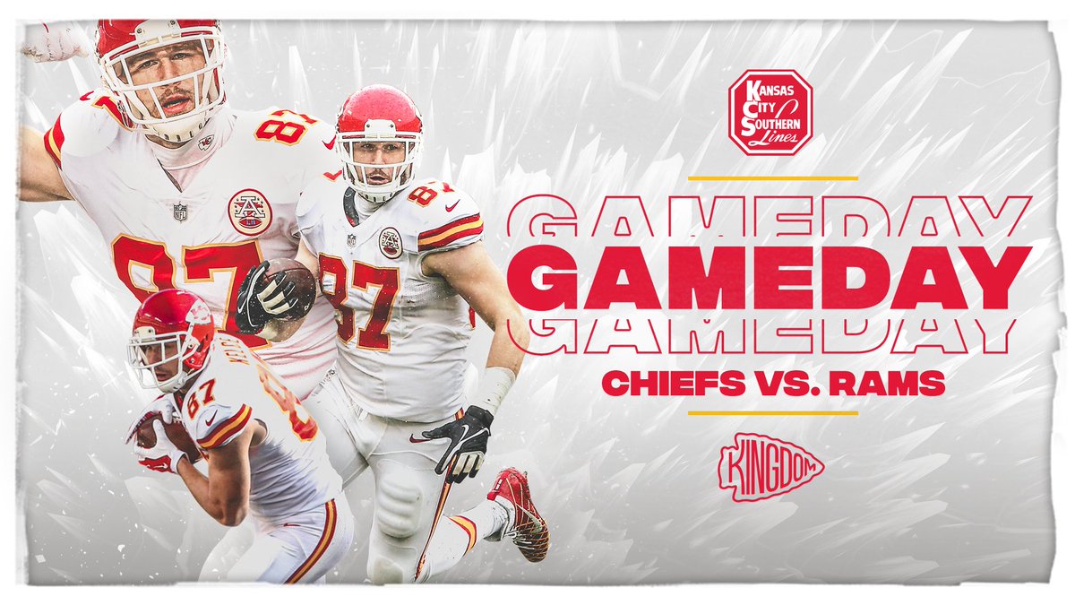 Chiefs's tweet image. Get hyped, it's GAMEDAY! 🙌🙌